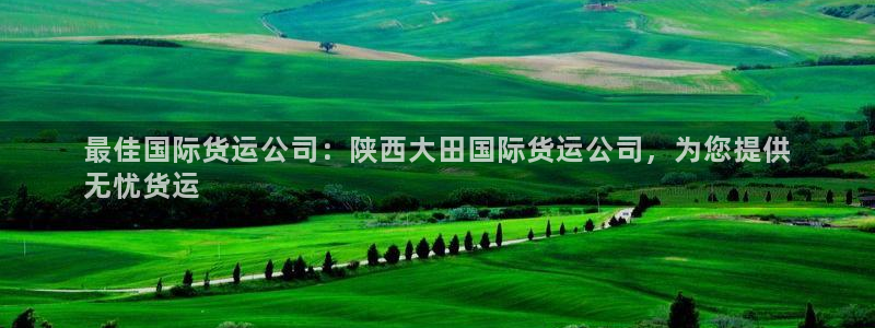 尊龙一人生就是博电子游戏：最佳国际货运公司：陕西大田国际