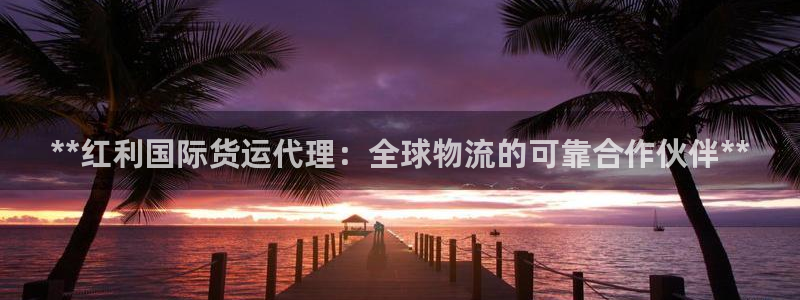 尊龙人生就是搏：**红利国际货运代理：全球物流的可靠合作