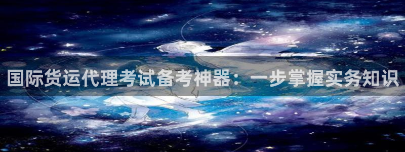 尊龙凯时为什么输了钱：国际货运代理考试备考神器：一步掌握