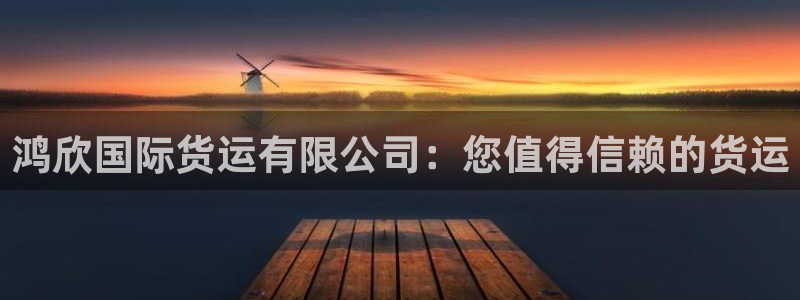 尊龙凯时人生就是博游戏网站：鸿欣国际货运有限公司：您值得