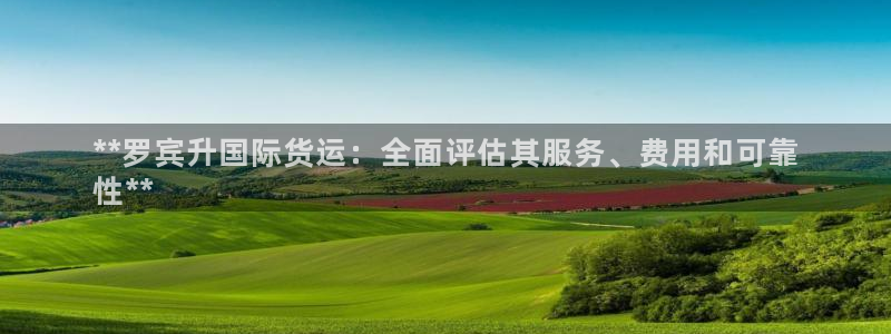 尊龙官方平台：**罗宾升国际货运：全面评估其服务、费用和