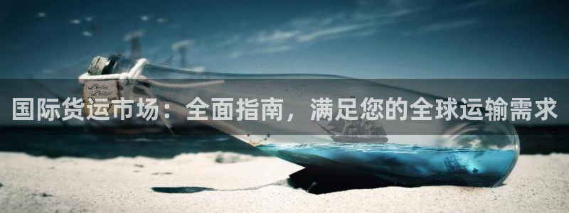 尊龙凯时只输不赢：国际货运市场：全面指南，满足您的全球运