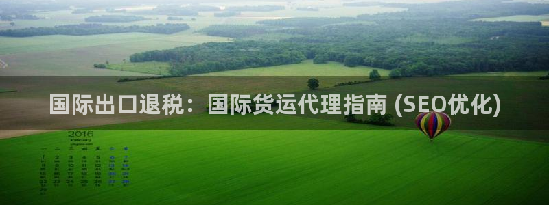 尊龙现金推荐ag发财网：国际出口退税：国际货运代理指南 