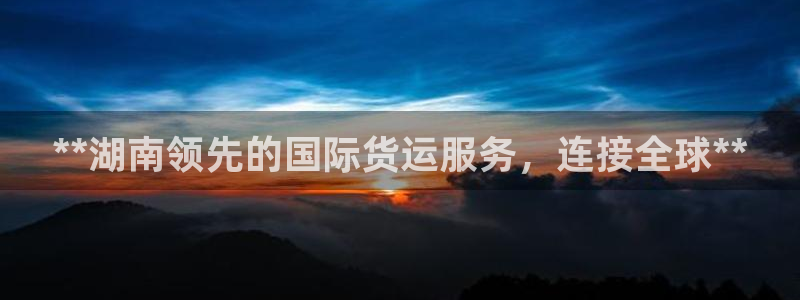 尊龙凯时logo：**湖南领先的国际货运服务，连接全球*